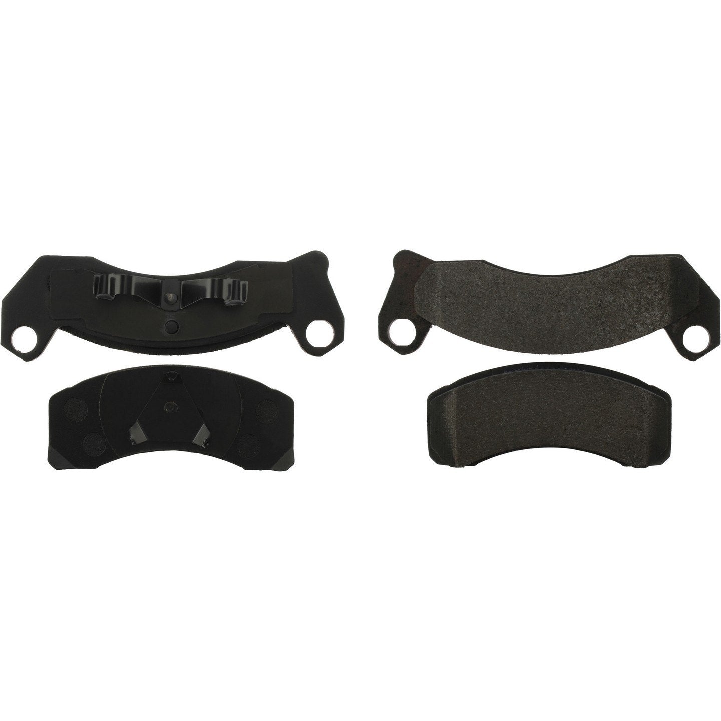 StopTech Street Brake Pads; Front With Shims