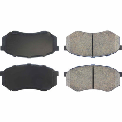 StopTech Street Brake Pads; Front With Shims And Hardware
