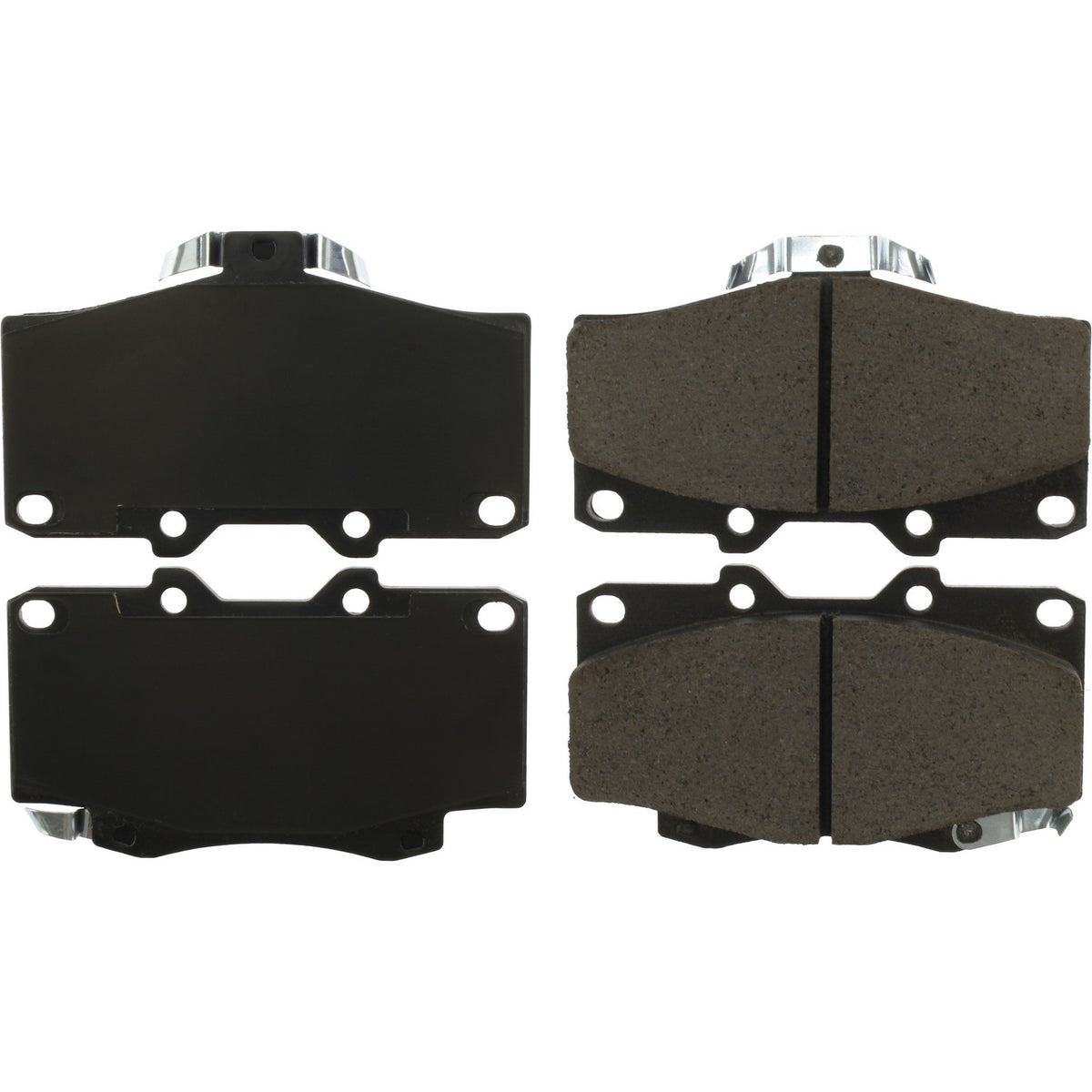 StopTech Street Brake Pads; Front With Shims