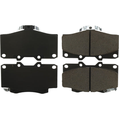 StopTech Street Brake Pads; Front With Shims
