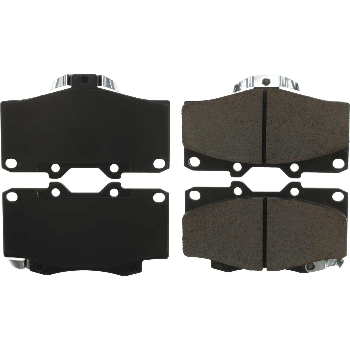 StopTech Street Brake Pads; Front With Shims