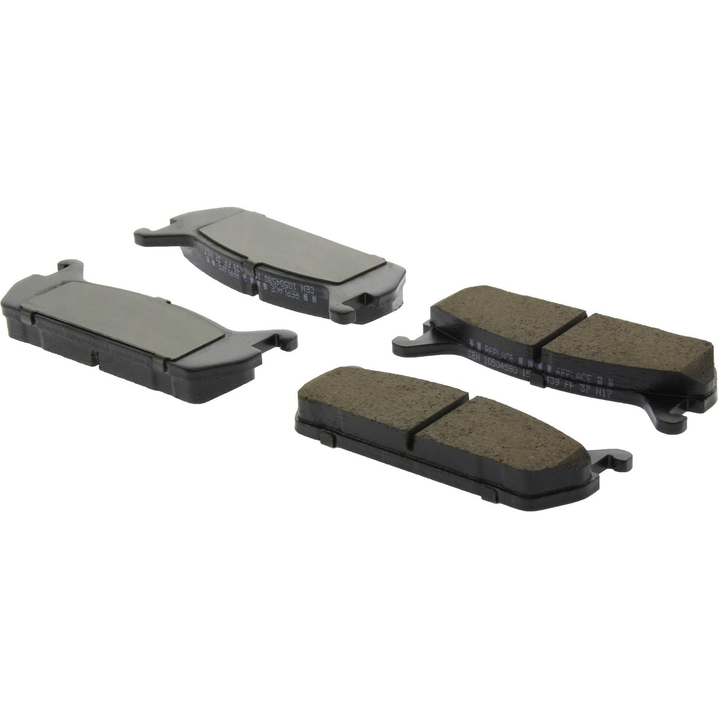 StopTech Street Brake Pads; Rear With Shims