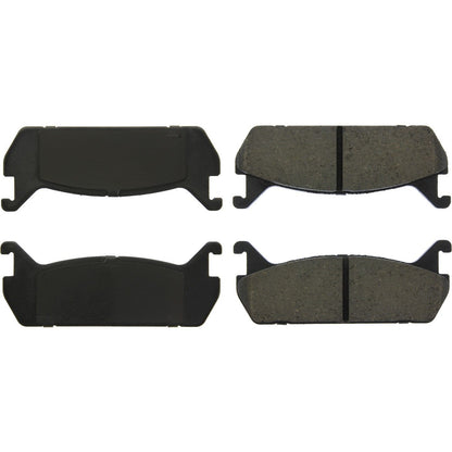 StopTech Street Brake Pads; Rear With Shims