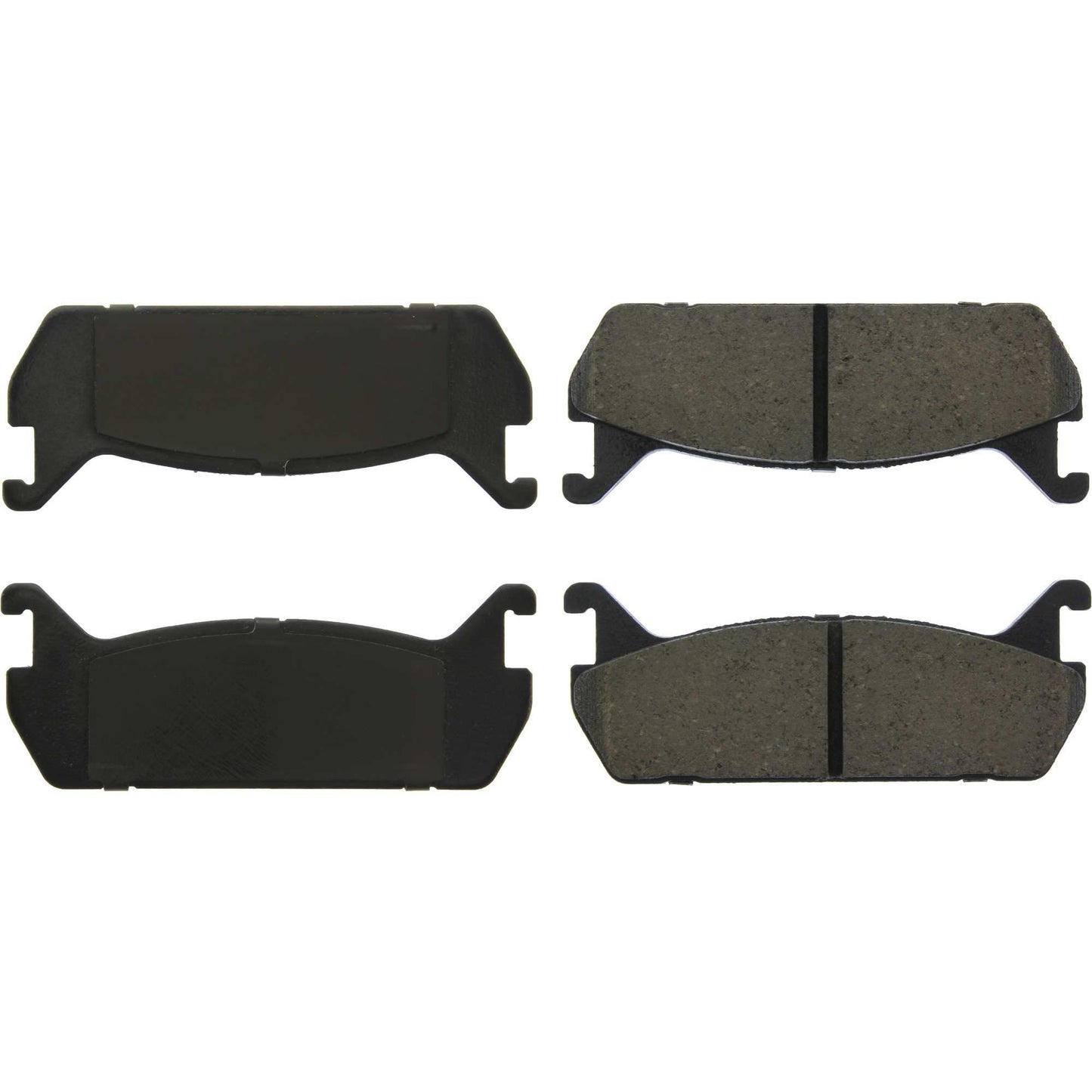 StopTech Street Brake Pads; Rear With Shims