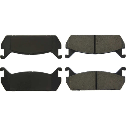 StopTech Street Brake Pads; Rear With Shims