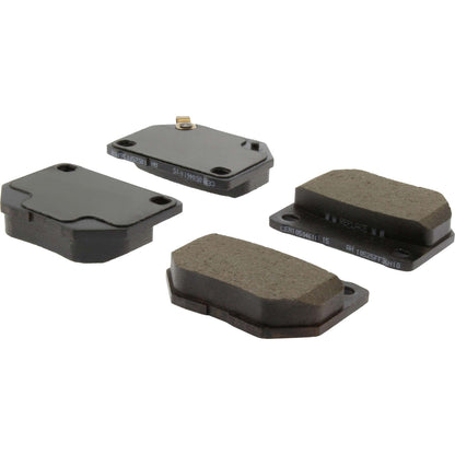 StopTech Street Brake Pads; Rear With Shims