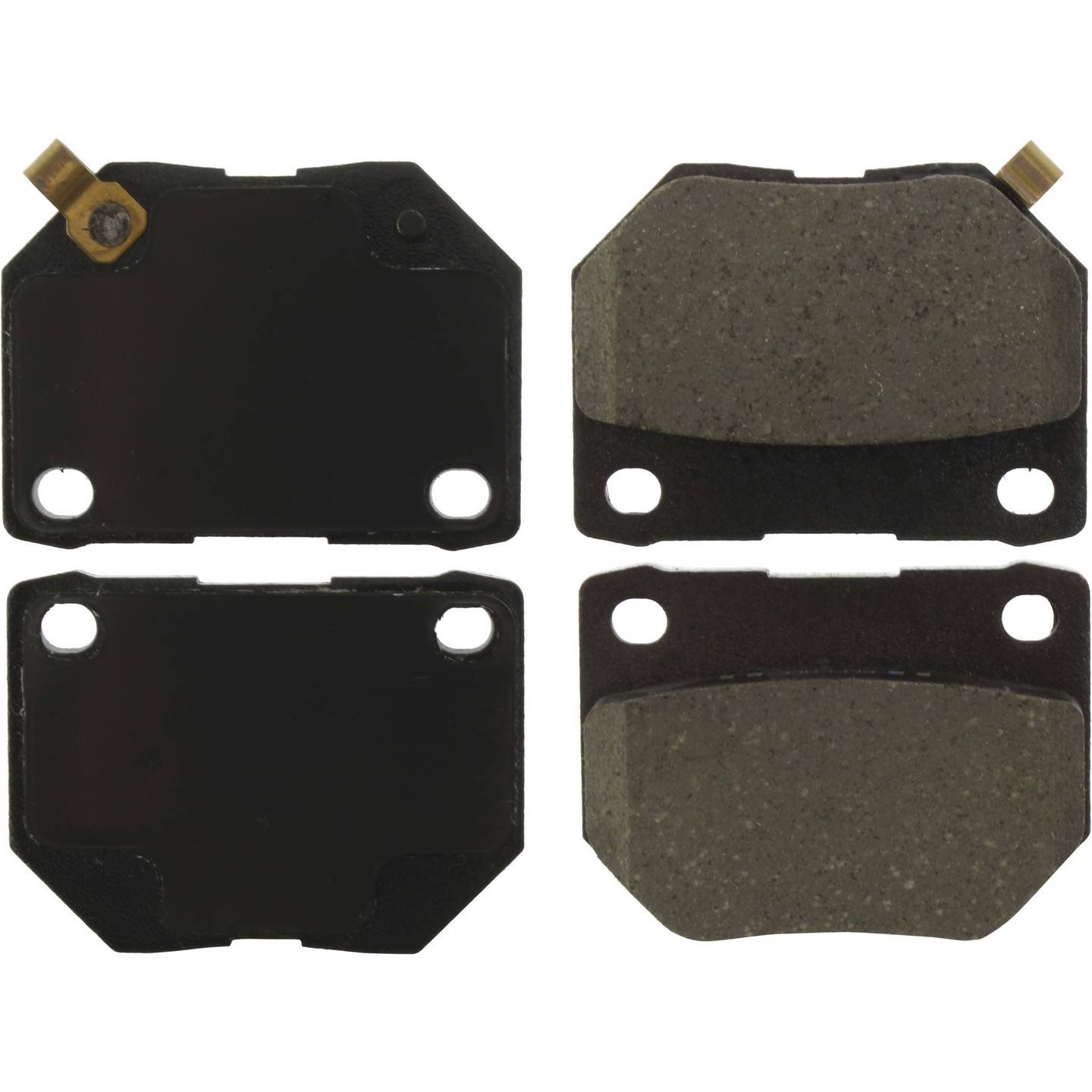 StopTech Street Brake Pads; Rear With Shims