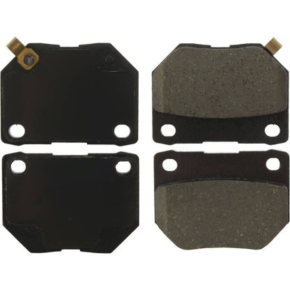 StopTech Street Brake Pads; Rear With Shims