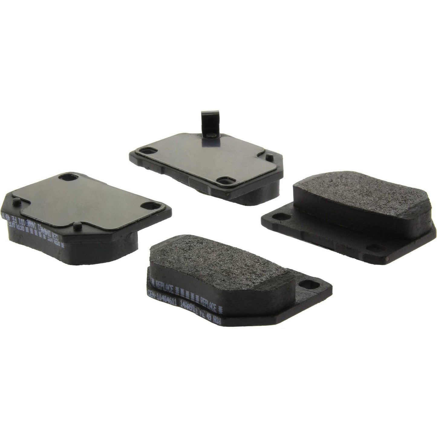 StopTech Street Brake Pads; Rear With Shims