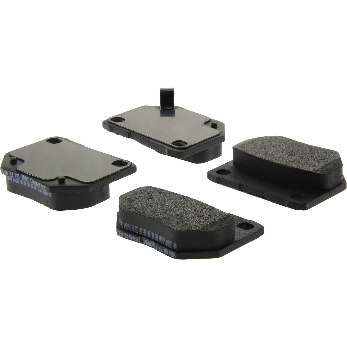 StopTech Street Brake Pads; Rear With Shims