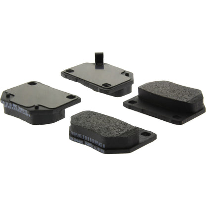 StopTech Street Brake Pads; Rear With Shims