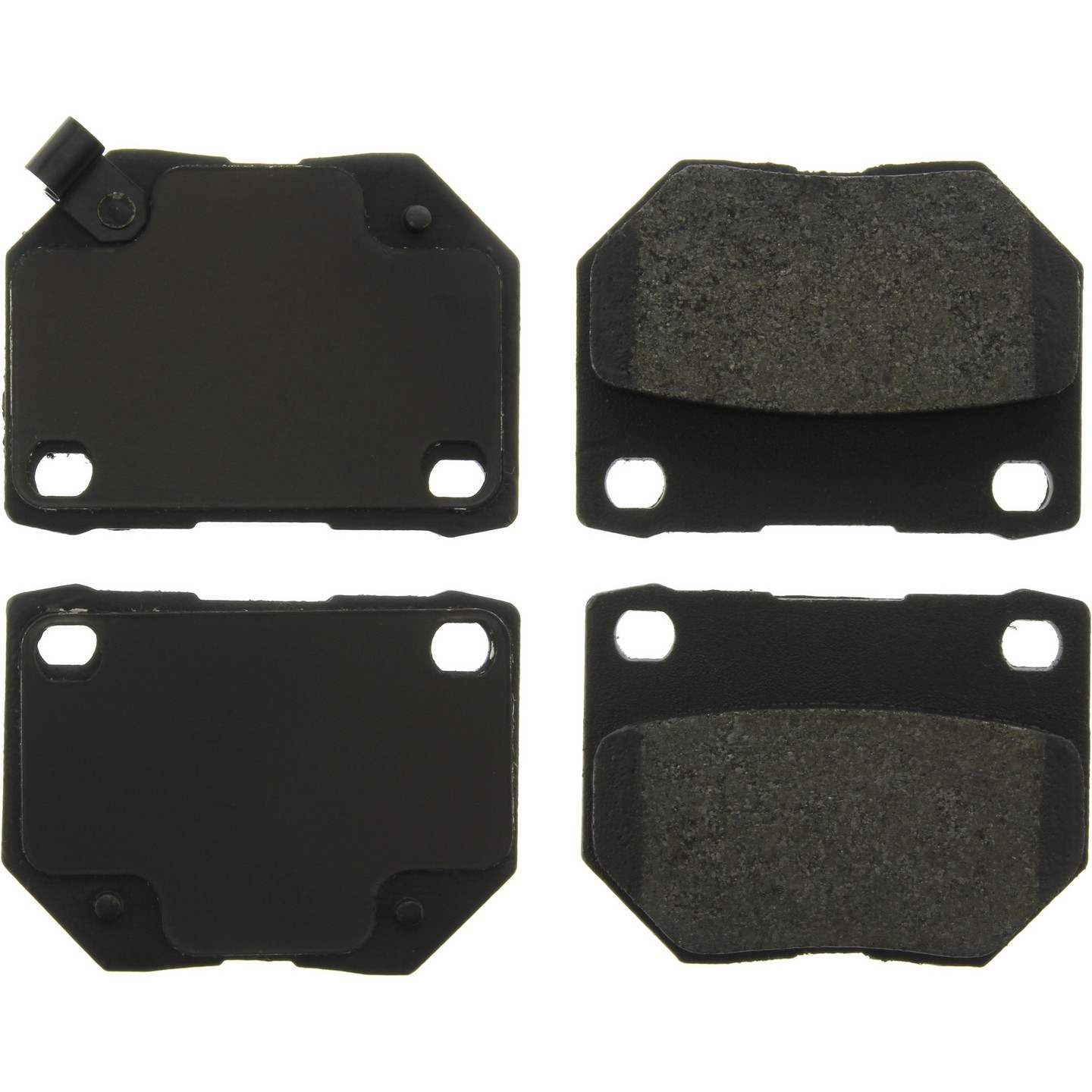 StopTech Street Brake Pads; Rear With Shims