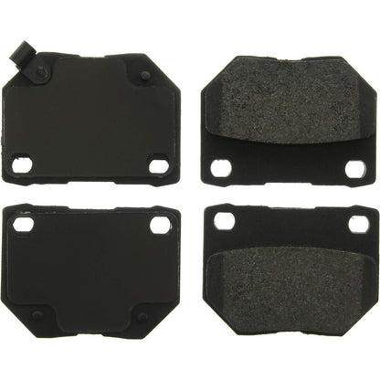 StopTech Street Brake Pads; Rear With Shims