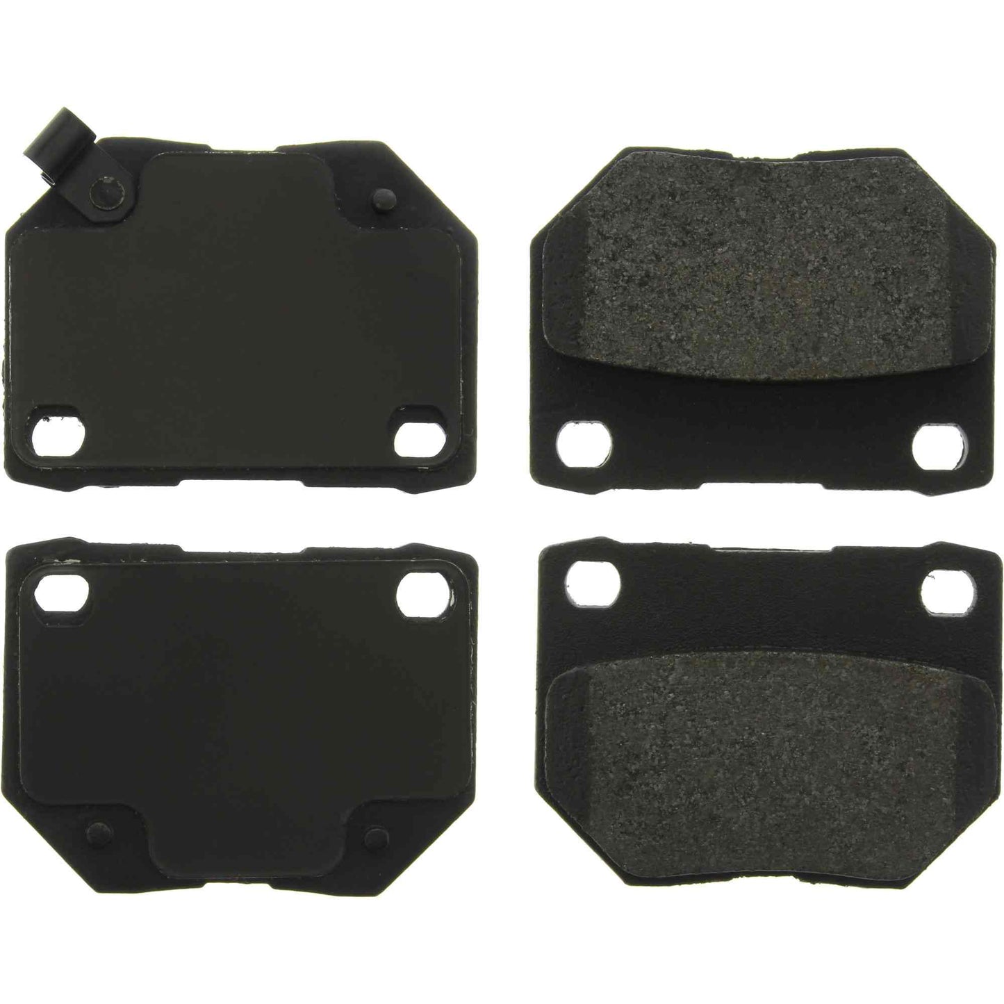 StopTech Street Brake Pads; Rear With Shims