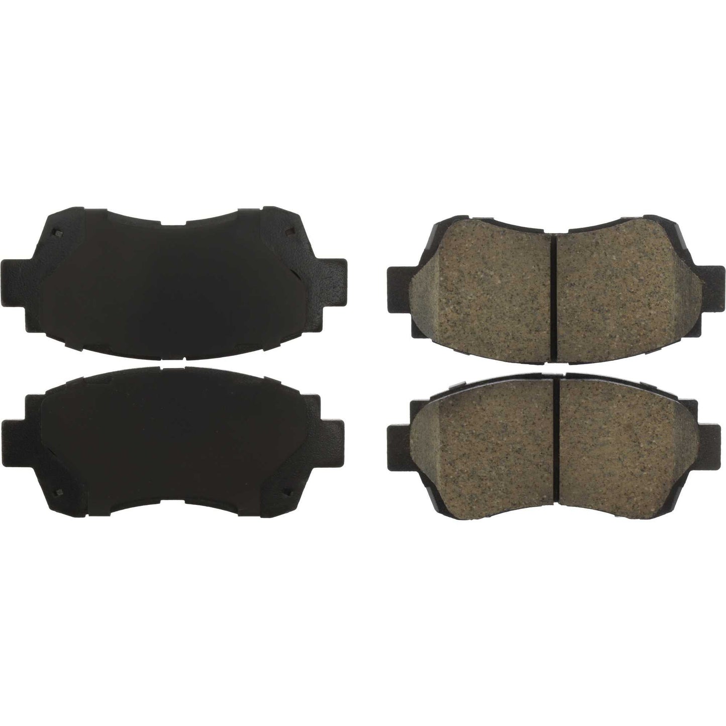 StopTech Street Brake Pads; Front With Shims And Hardware