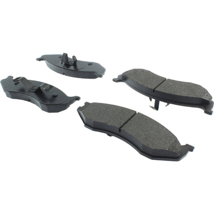 StopTech Street Brake Pads; Front With Shims