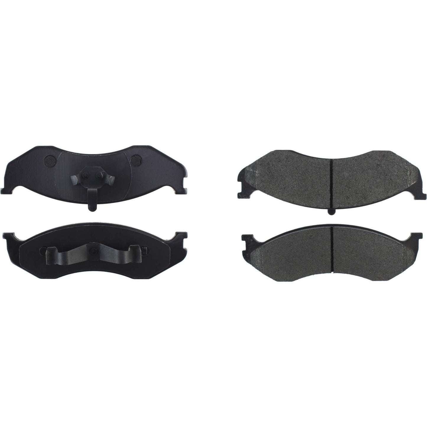 StopTech Street Brake Pads; Front With Shims