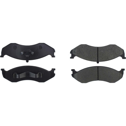 StopTech Street Brake Pads; Front With Shims