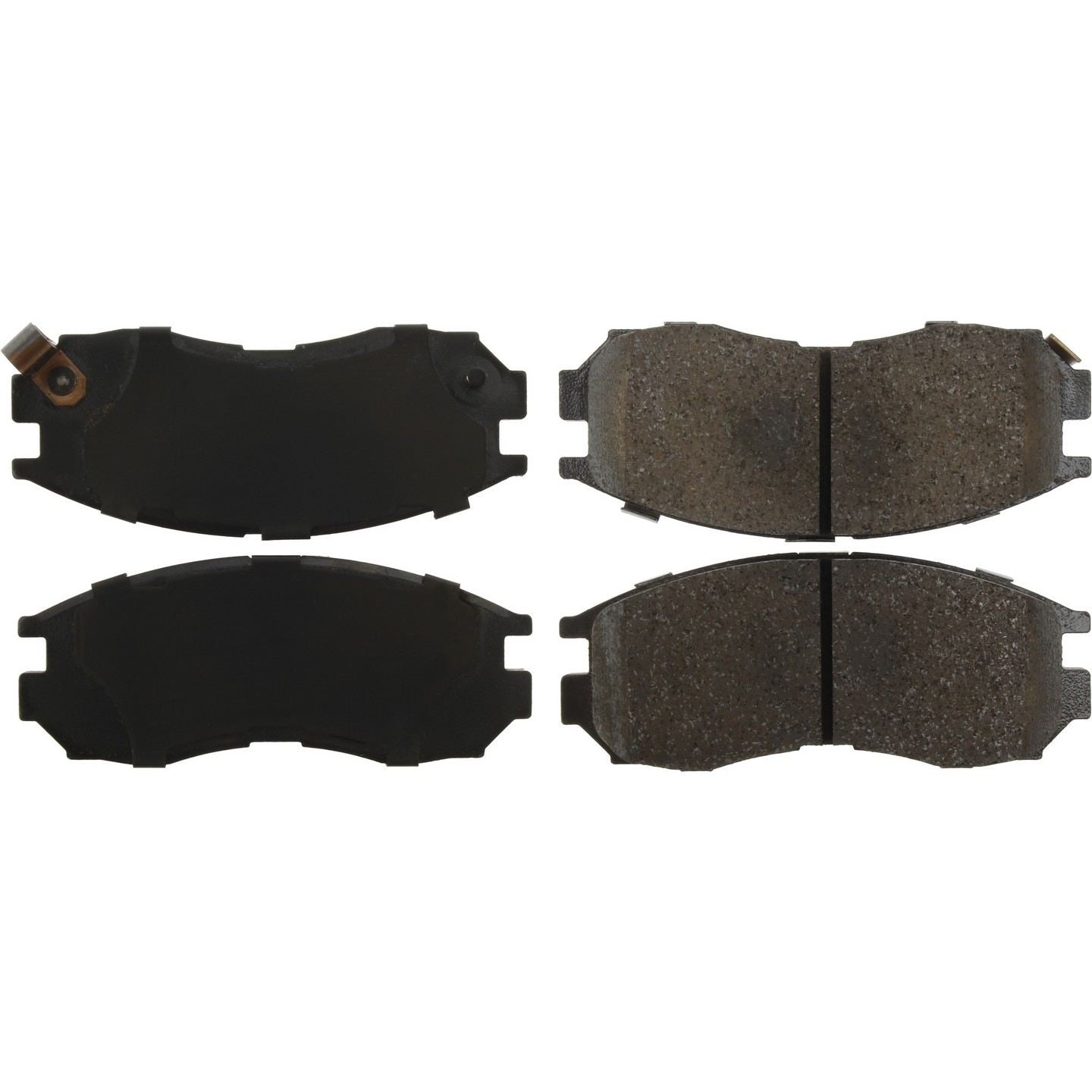 StopTech  Street Brake Pads; Front With Shims
