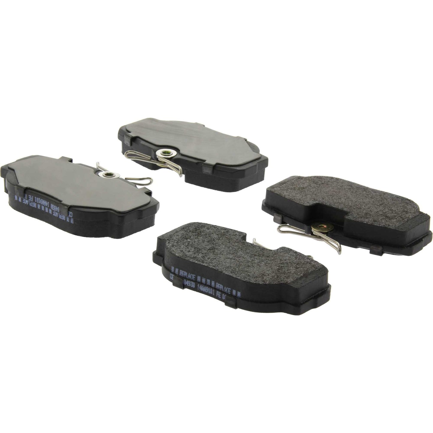 StopTech Street Brake Pads; Front, Rear With Shims