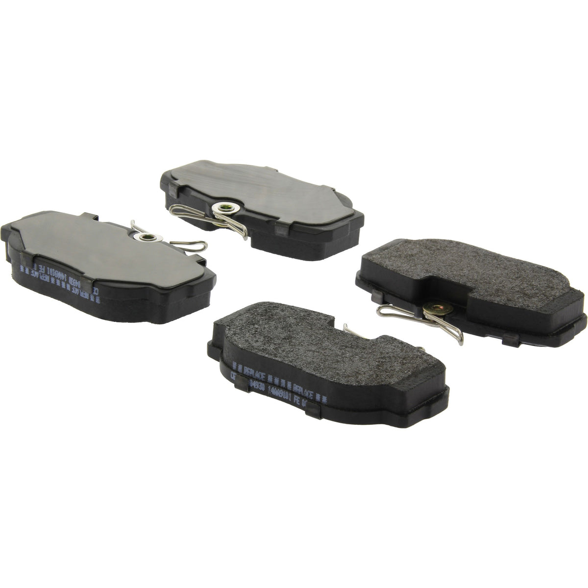 StopTech Street Brake Pads; Front, Rear With Shims