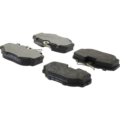 StopTech Street Brake Pads; Front, Rear With Shims
