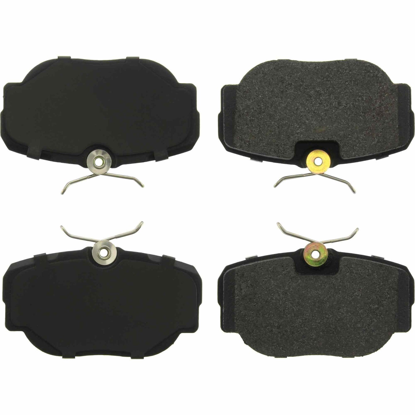 StopTech Street Brake Pads; Front, Rear With Shims