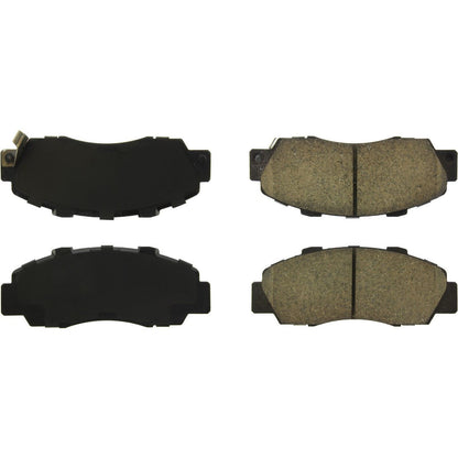 StopTech Street Brake Pads; Front With Shims