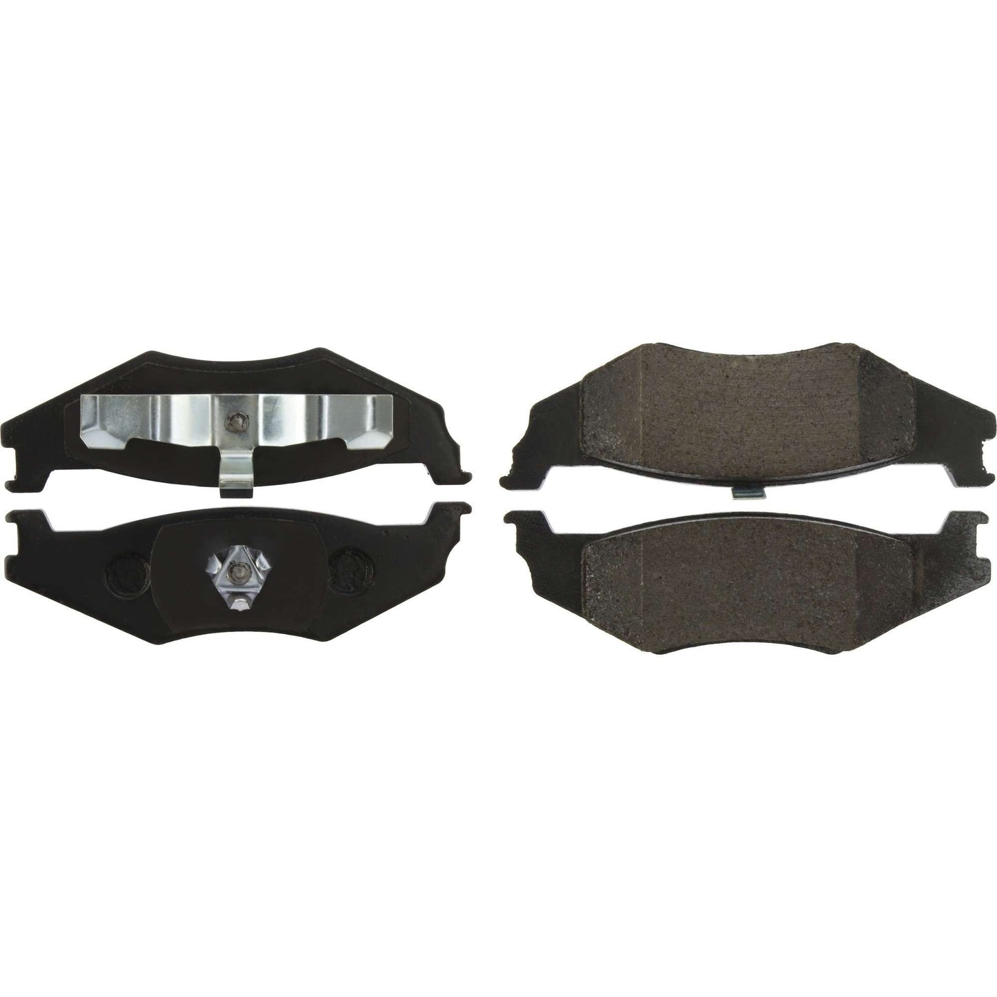 StopTech Street Brake Pads; Rear With Shims