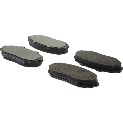 StopTech Street Brake Pads; Front With Shims