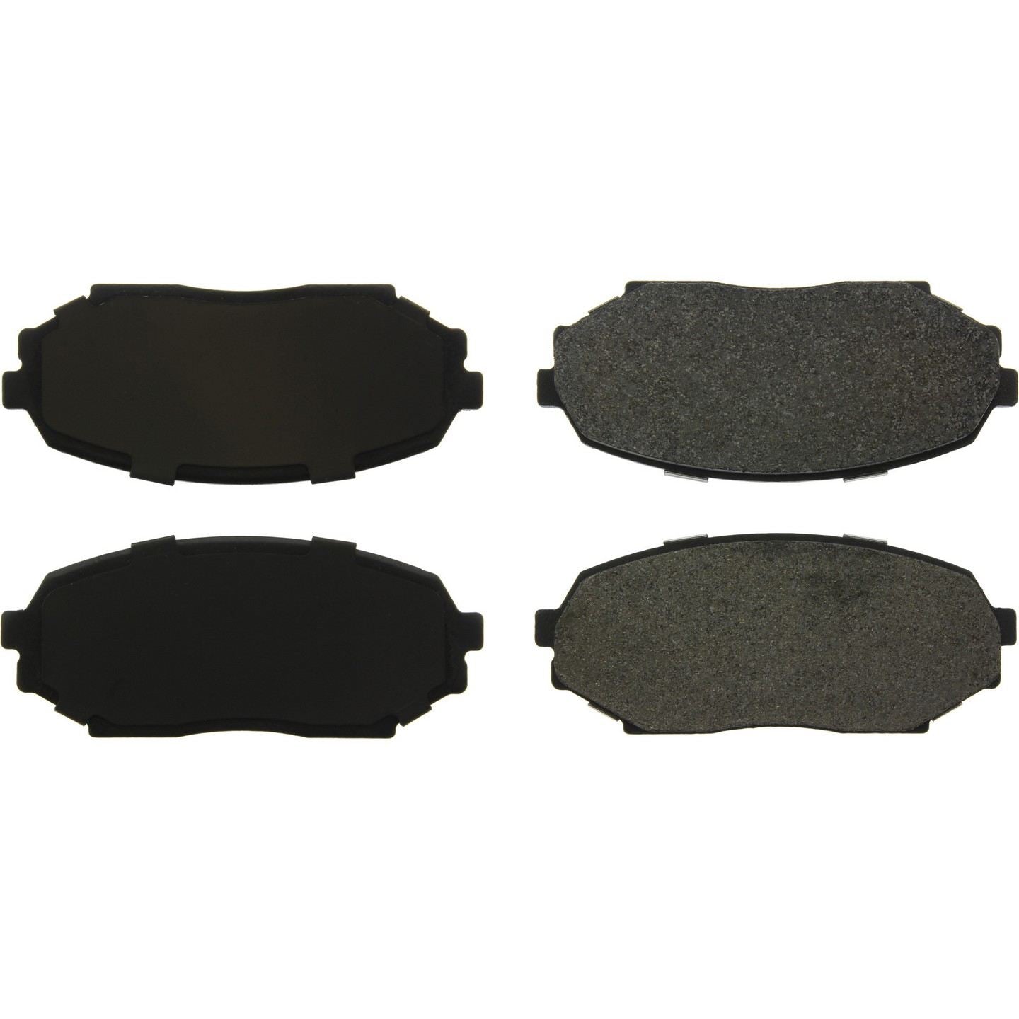StopTech Street Brake Pads; Front With Shims