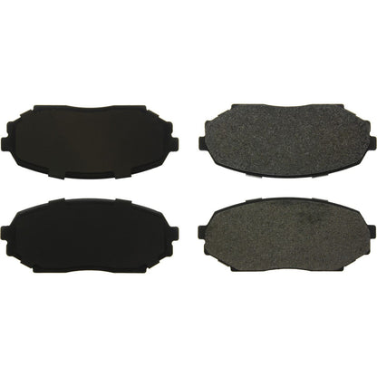 StopTech Street Brake Pads; Front With Shims