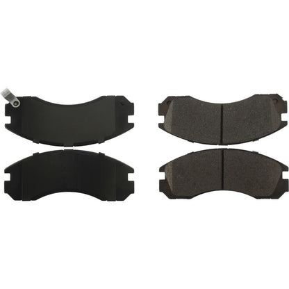 StopTech Street Brake Pads; Front With Shims