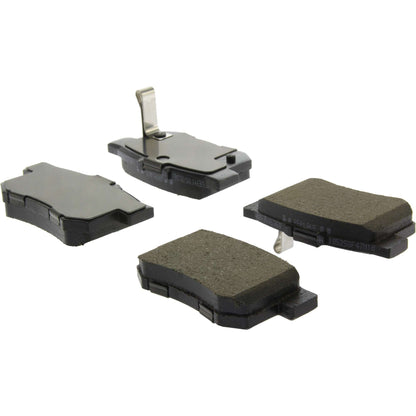 StopTech Street Brake Pads; Rear With Shims