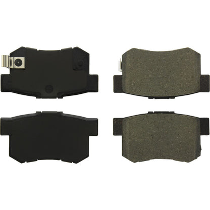 StopTech Street Brake Pads; Rear With Shims