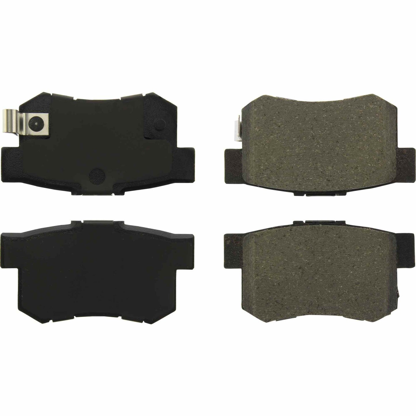 StopTech Street Brake Pads; Rear With Shims
