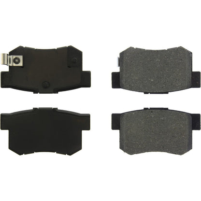 StopTech Street Brake Pads; Rear With Shims