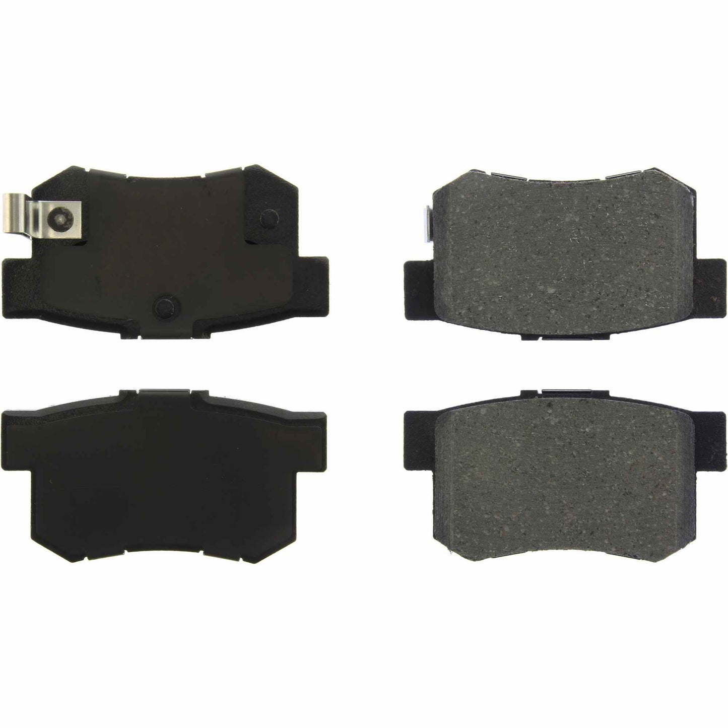 StopTech Street Brake Pads; Rear With Shims