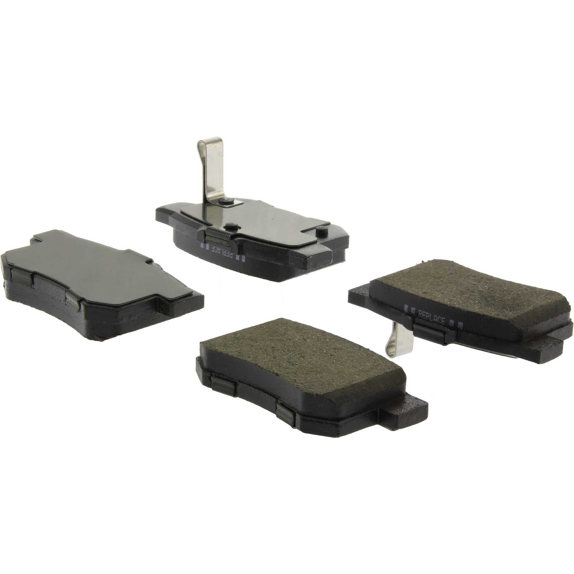 StopTech Street Brake Pads; Rear With Shims