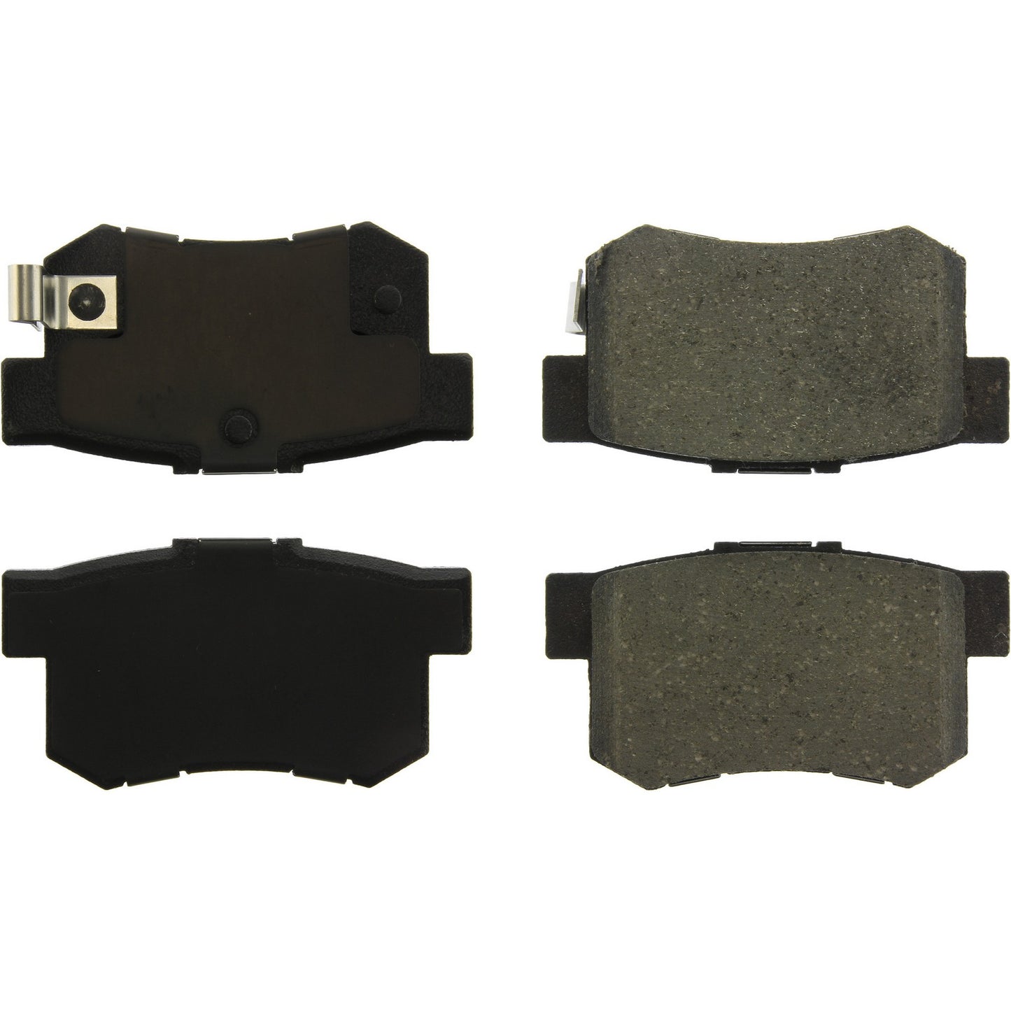 StopTech Street Brake Pads; Rear With Shims