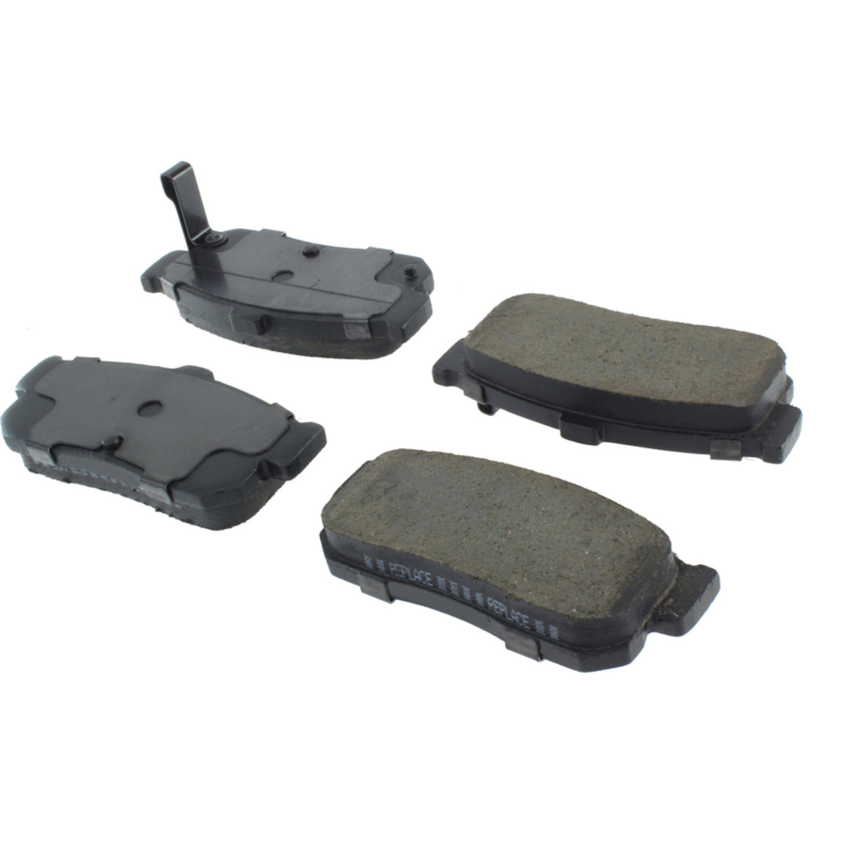 StopTech Street Brake Pads; Rear With Shims