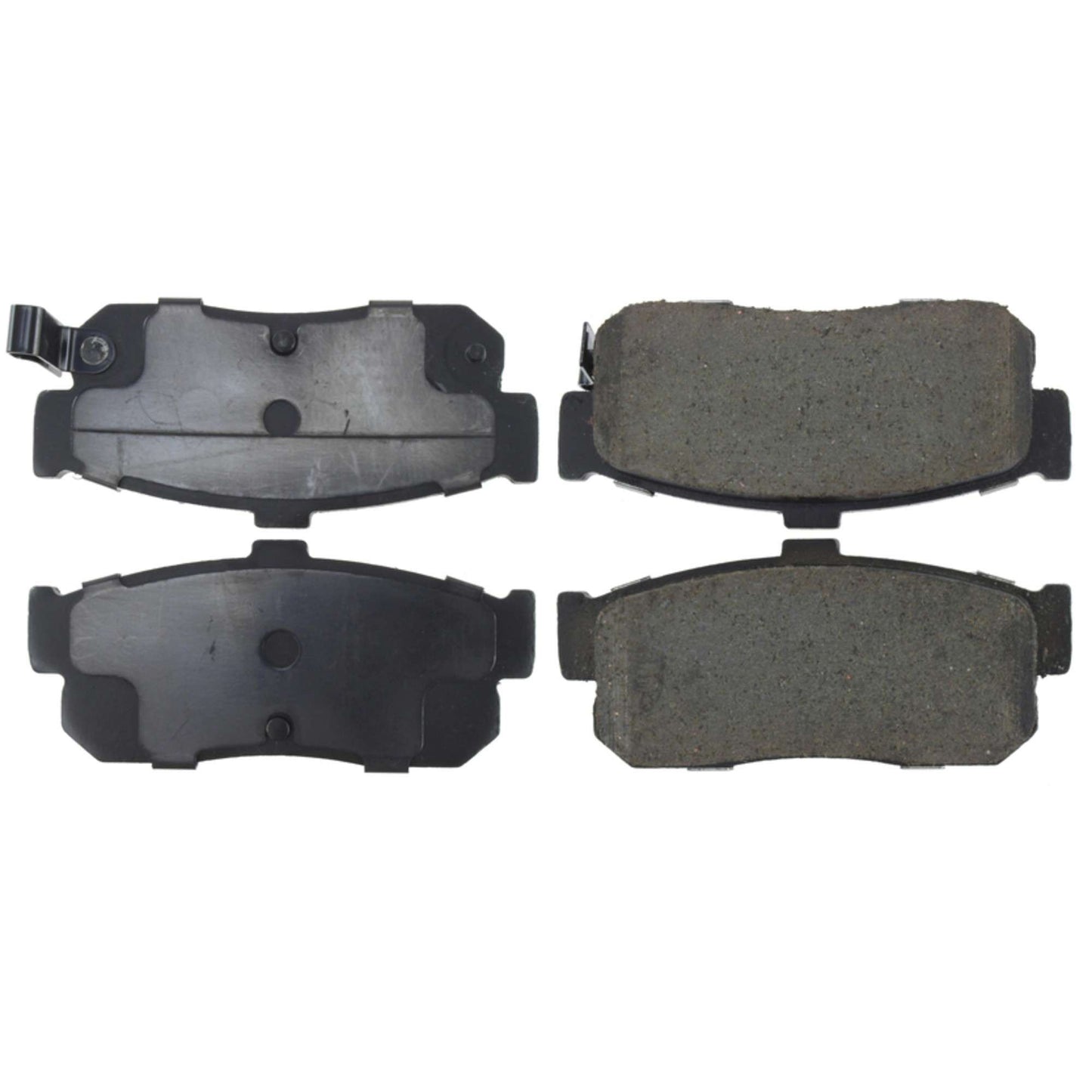 StopTech Street Brake Pads; Rear With Shims