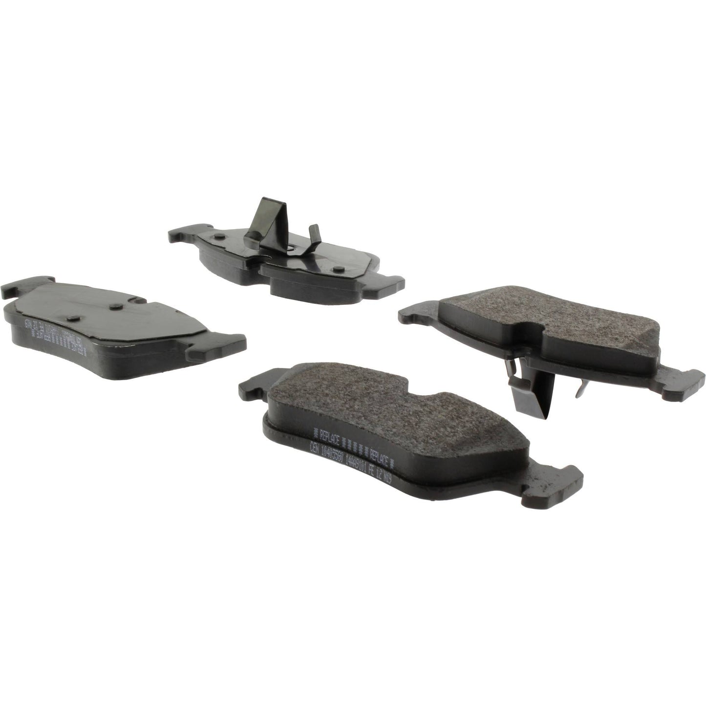 StopTech Street Brake Pads; Front With Shims