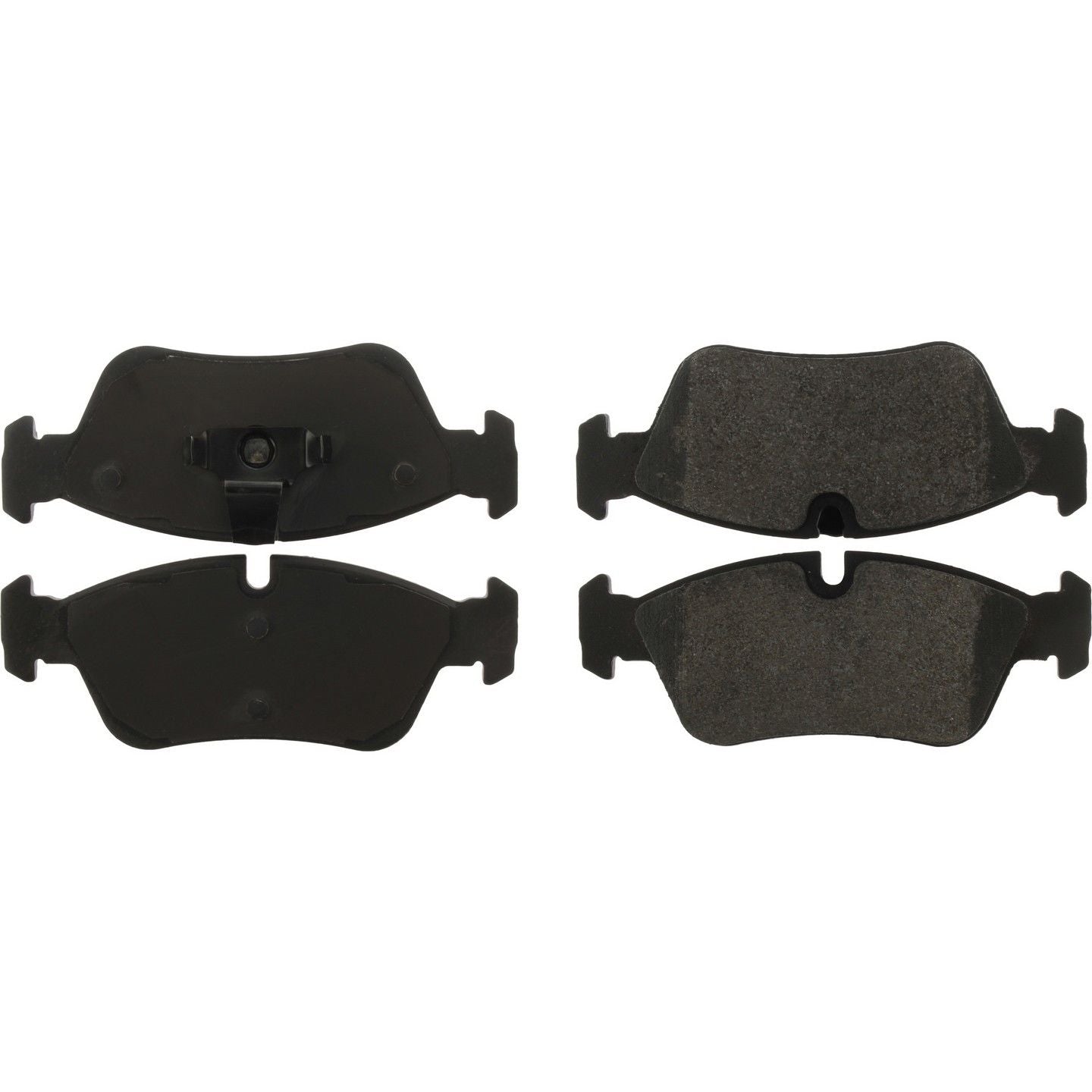 StopTech Street Brake Pads; Front With Shims
