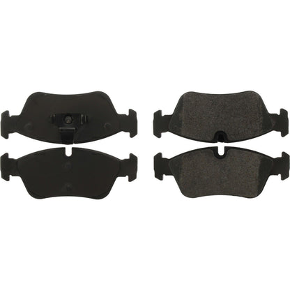 StopTech Street Brake Pads; Front With Shims