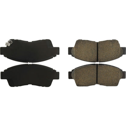 StopTech Street Brake Pads; Front With Shims