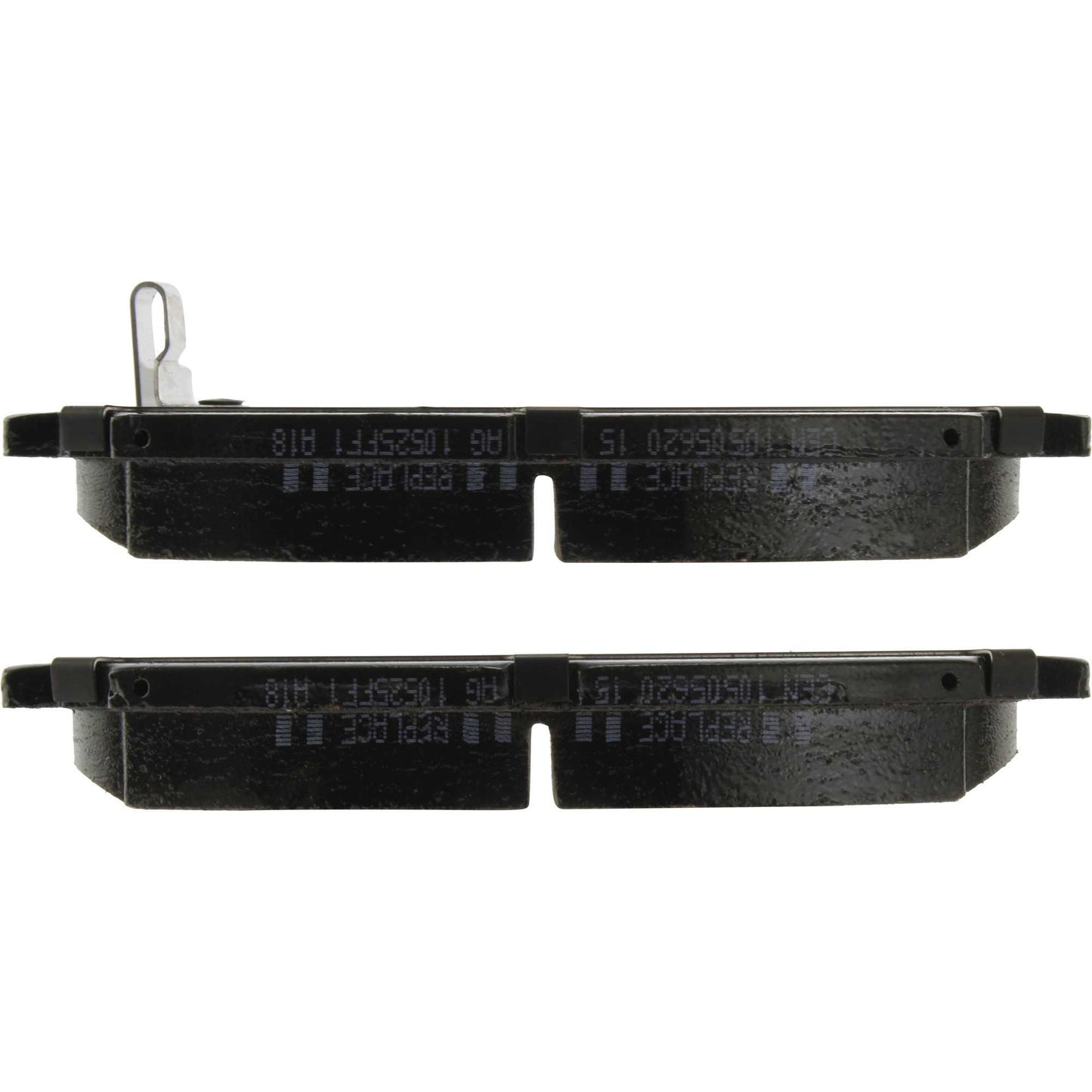 StopTech Street Brake Pads; Front With Shims