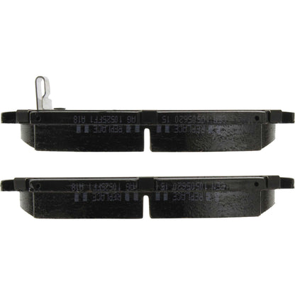 StopTech Street Brake Pads; Front With Shims