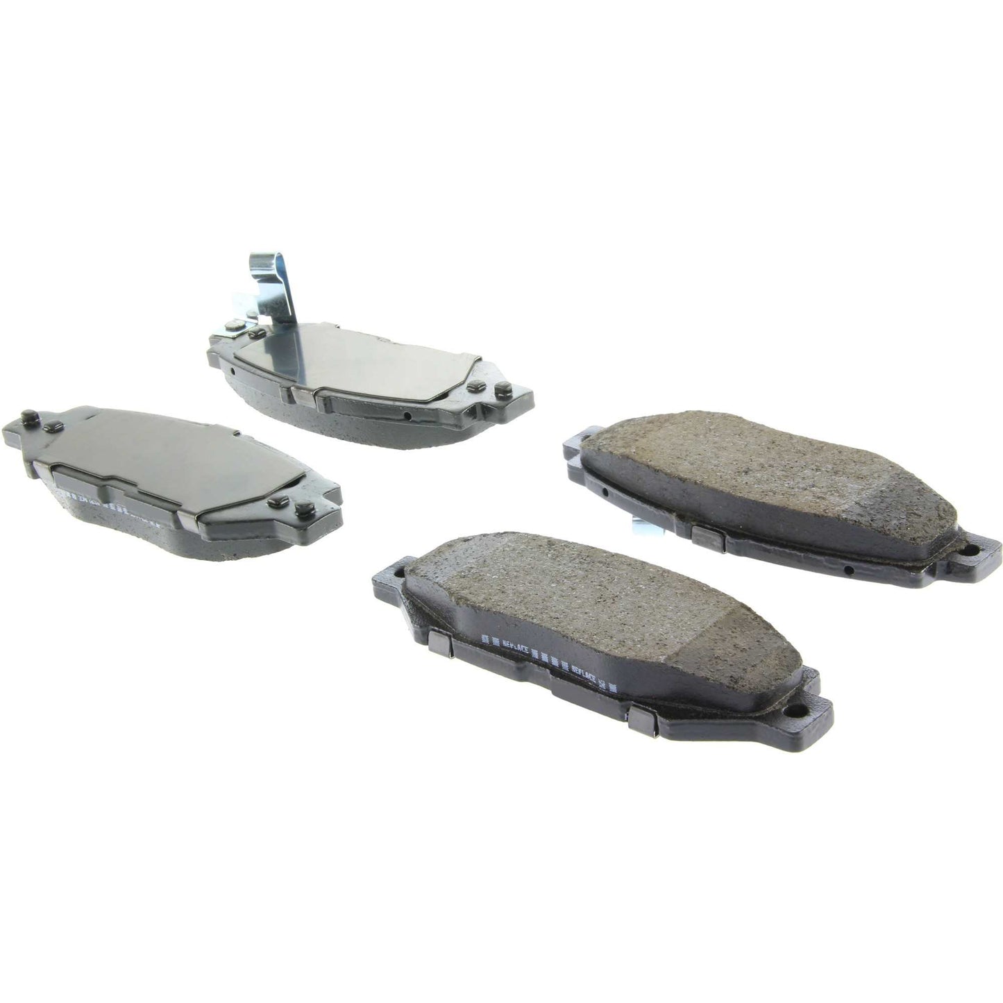 StopTech Street Brake Pads; Rear With Shims