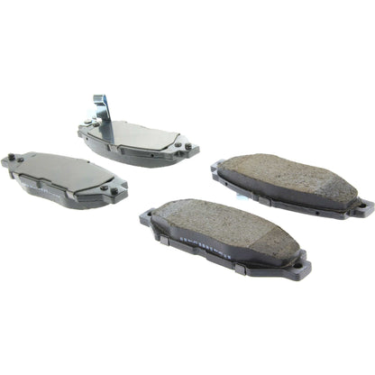 StopTech Street Brake Pads; Rear With Shims